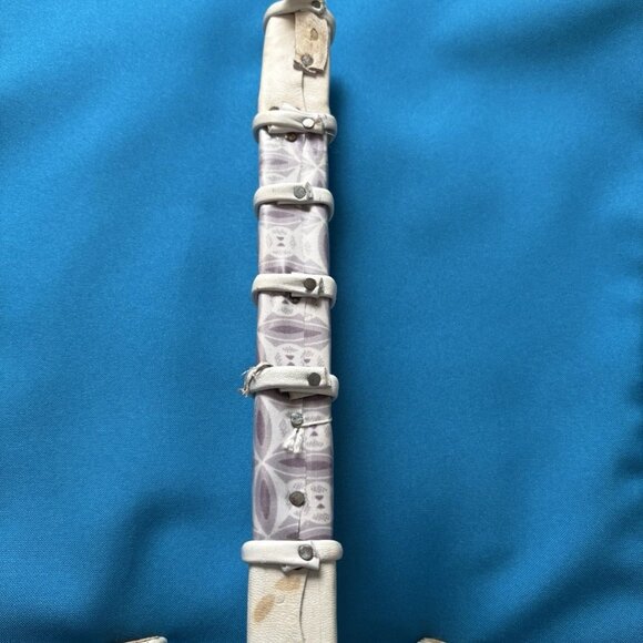 African Malian Kora Guitar Instrument Handmade Gourd Hide (18" x 6" x 4") - Picture 4 of 6